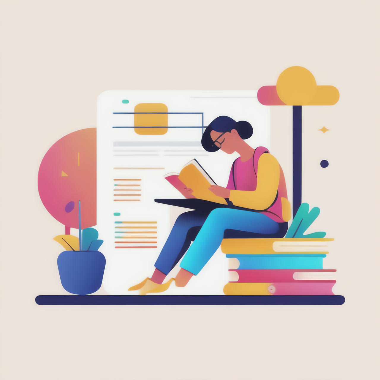 Studying everyday will help improve your English.